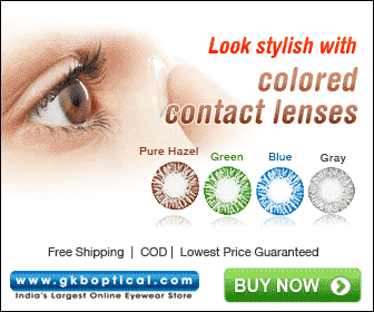Look stylish with Colored Contact Lenses